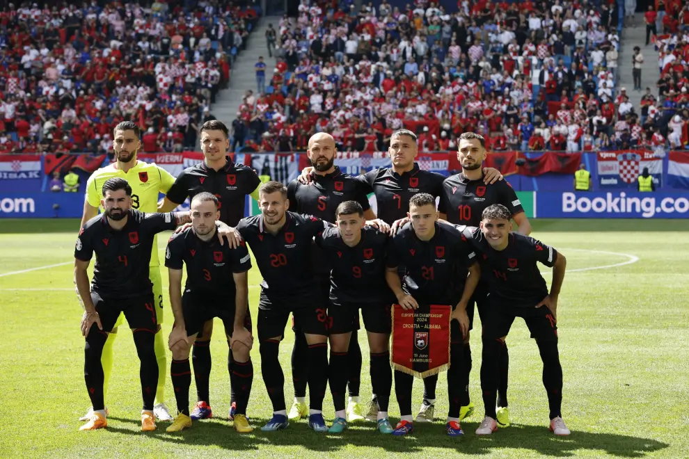 Eurocopa 2024: partido Croacia-Albania, del grupo B, en el Volksparkstadion de Hamburgo