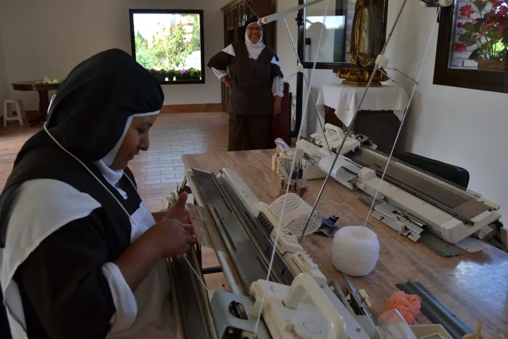 Las monjas del convento de Maluenda confían en conseguir una nueva línea de ingresos.