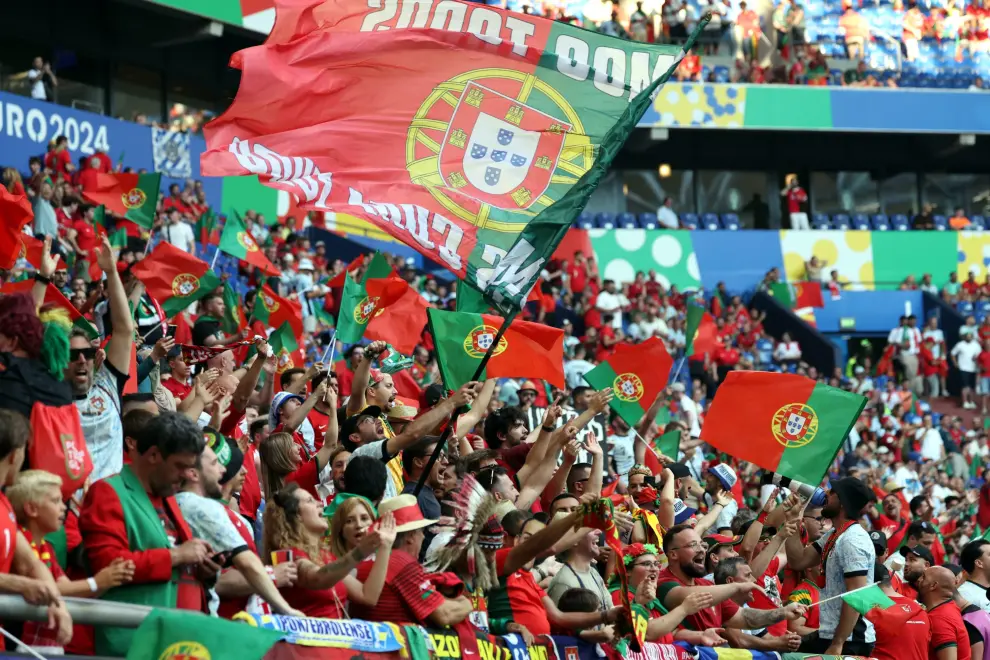 Eurocopa 2024: partido Georgia-Portugal, del grupo F, en el Veltins-Arena de Gelsenkirchen