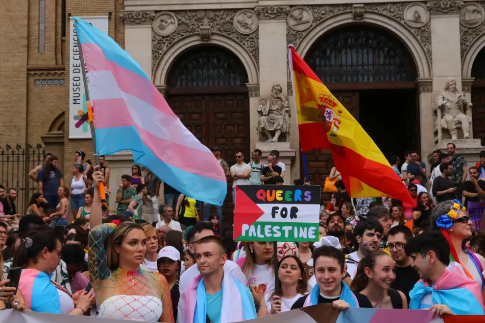 Fotos de la Manifestación del Orgullo 2024 en Zaragoza
