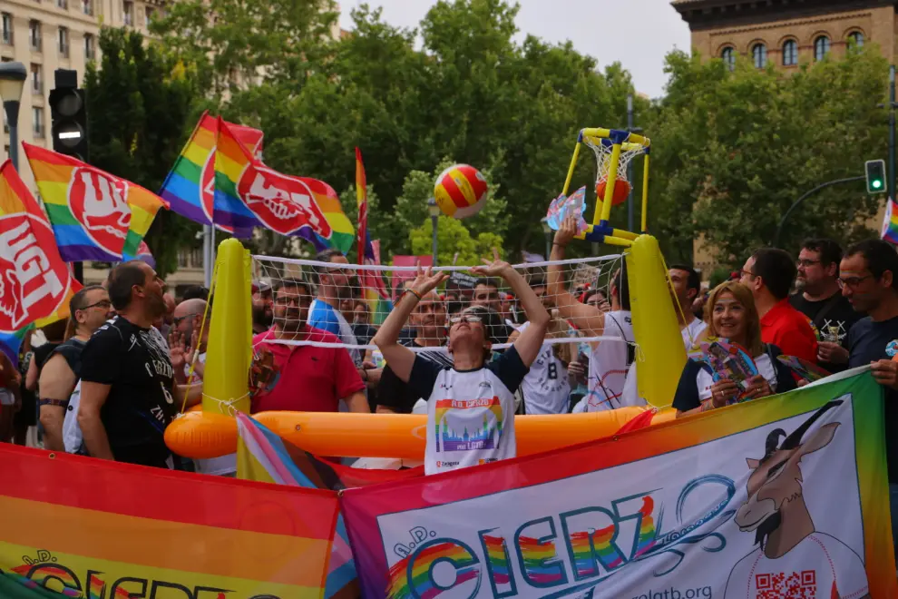 Fotos de la Manifestación del Orgullo 2024 en Zaragoza