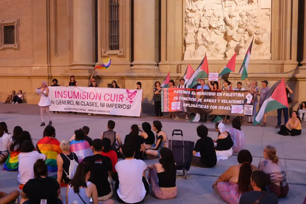 Manifestación del Orgullo 2024 en Zaragoza