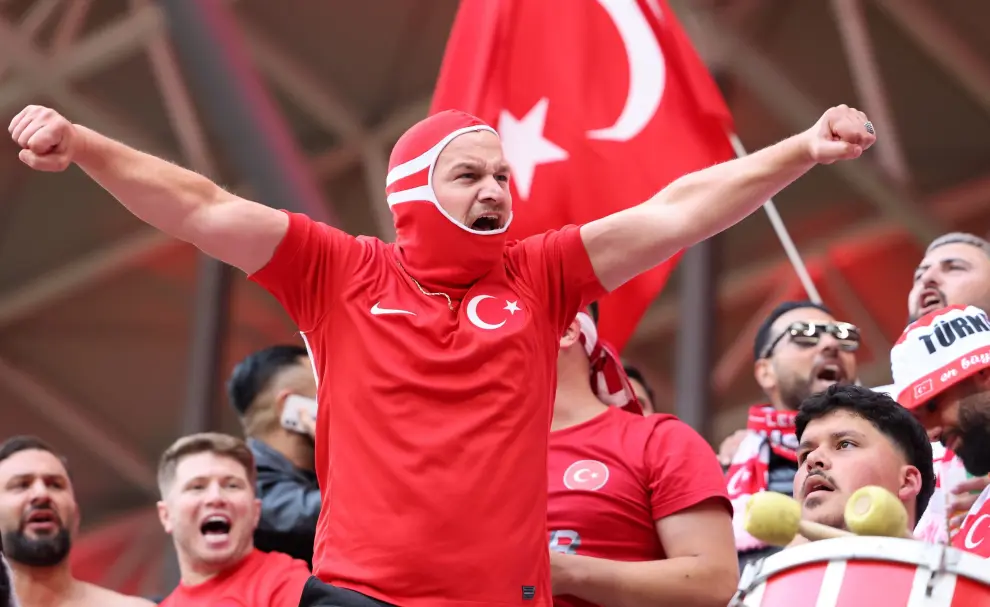 Eurocopa 2024, octavos de final: partido Austria-Turquía, en el Red Bull Arena de Leipzig