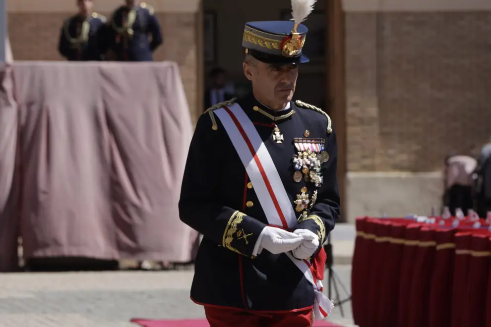 Acto de entrega de despachos de la princesa Leonor en Zaragoza.