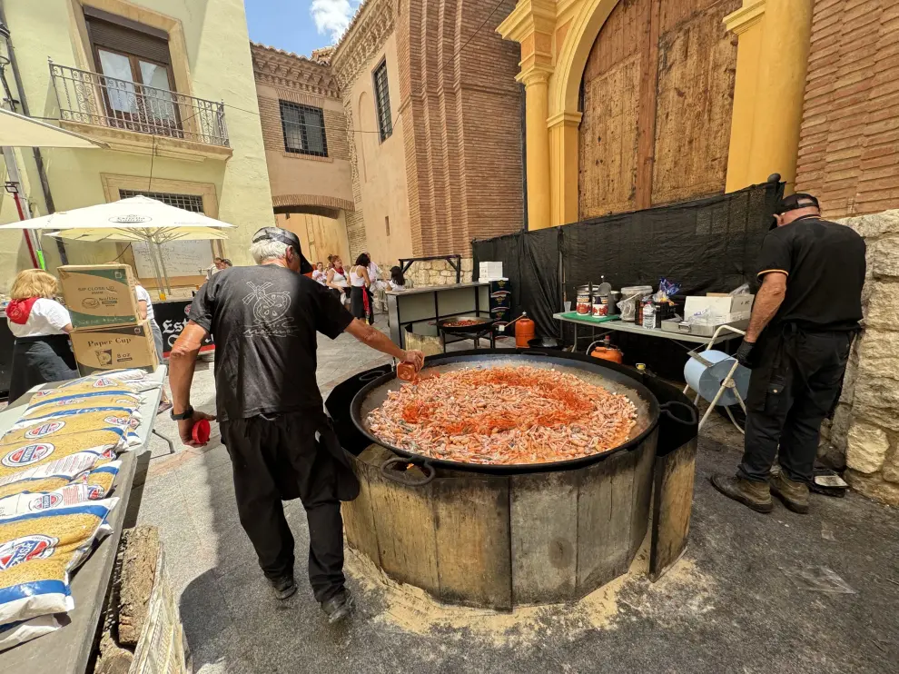 Fiestas de la Vaquilla 2024 en Teruel: comida de la peña El Despiste