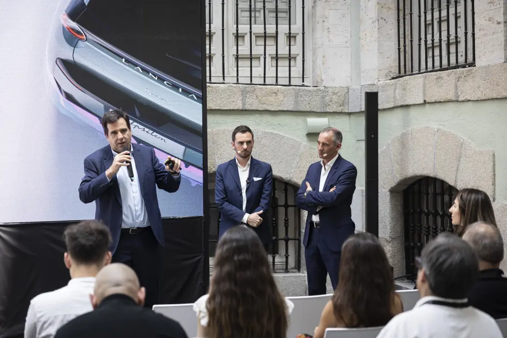 Presentacion en Madrid del Lancia Ypsilon, que se fabrica en la planta de Stellantis de Zaragoza