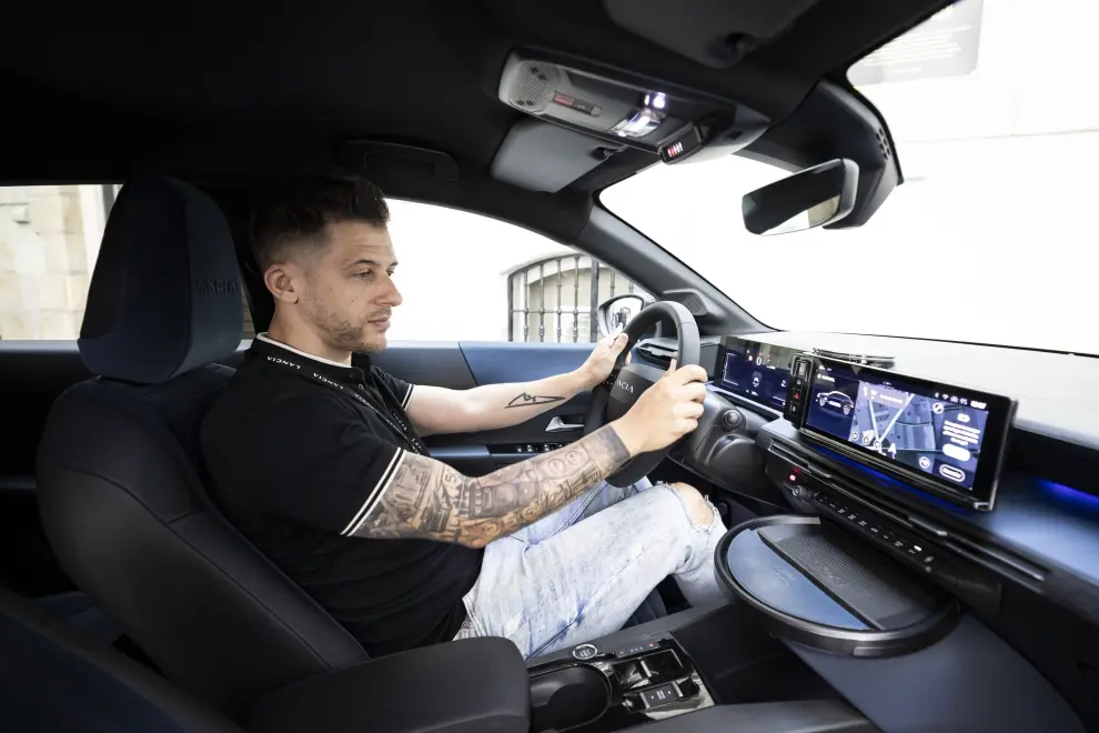 Presentacion en Madrid del Lancia Ypsilon, que se fabrica en la planta de Stellantis de Zaragoza