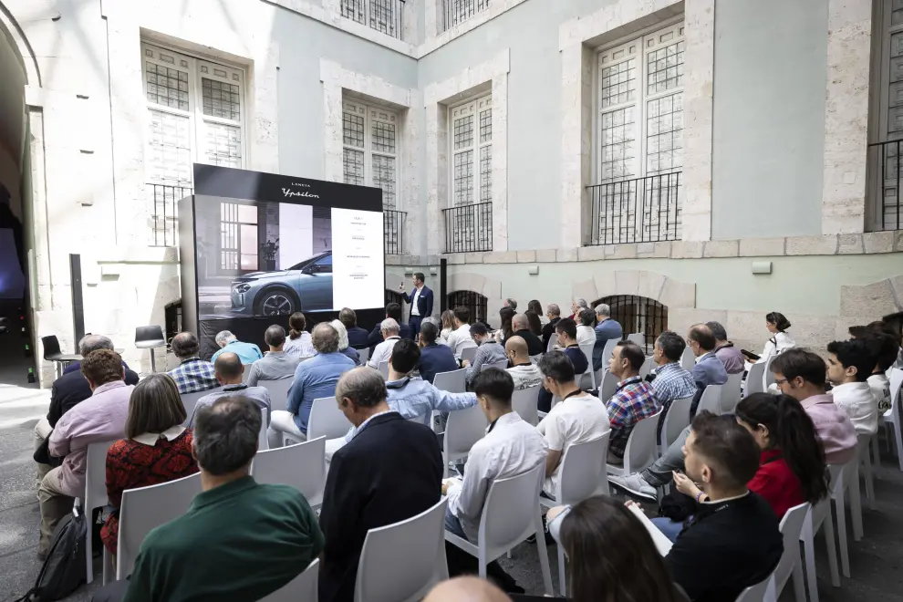 Presentacion en Madrid del Lancia Ypsilon, que se fabrica en la planta de Stellantis de Zaragoza