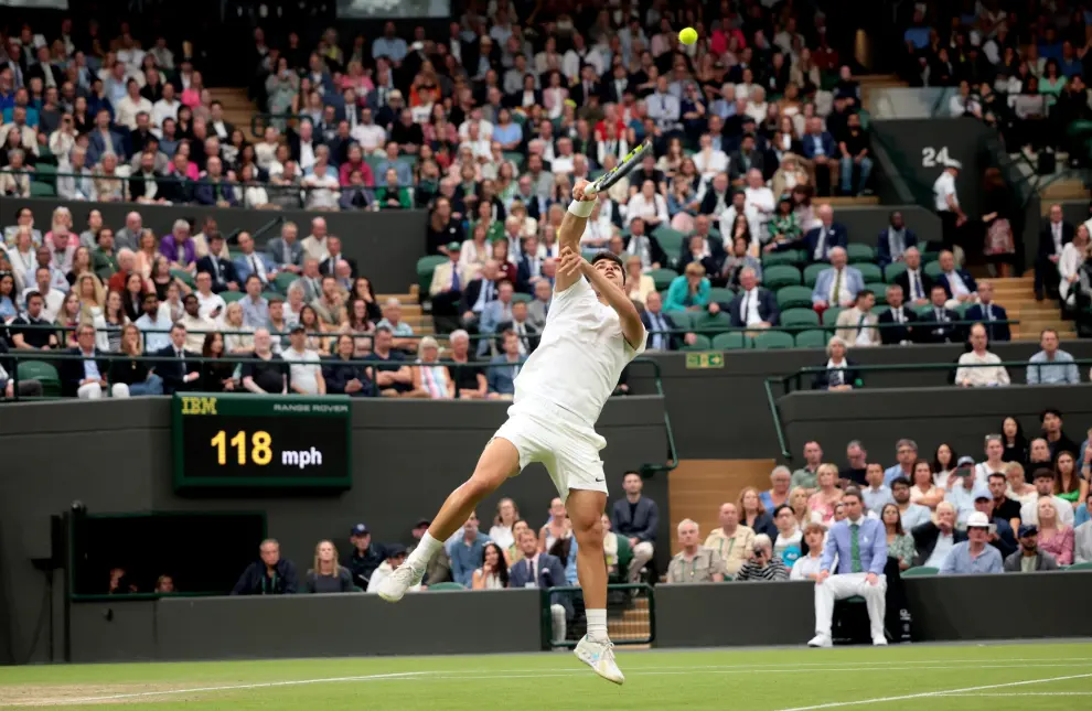 Cuartos de final de Wimbledon: Carlos Alcaraz vence al estadounidense Tommy Paul