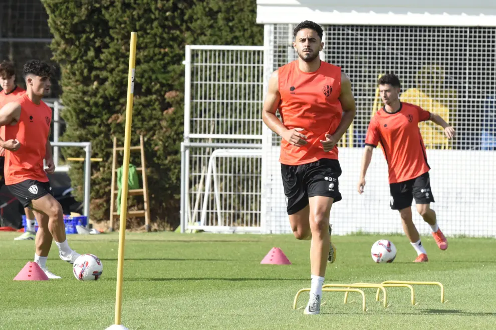 Entrenamiento del SD Huesca