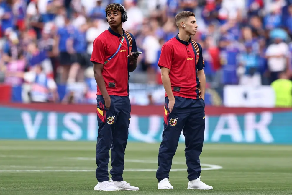 Eurocopa 2024, semifinales: partido España-Francia, en el Allianz Arena de Múnich