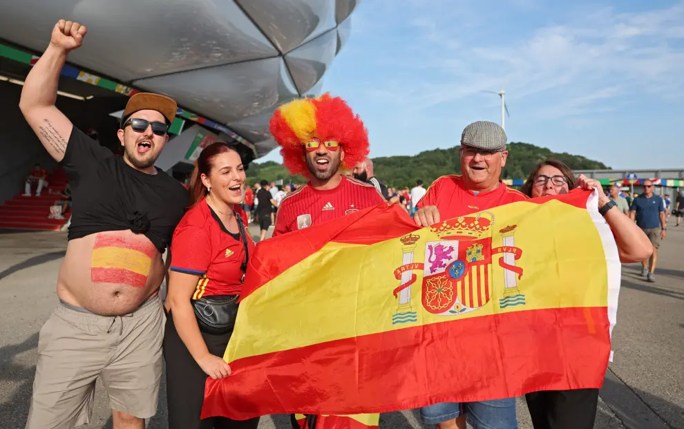 Eurocopa 2024, semifinales: partido España-Francia, en el Allianz Arena de Múnich