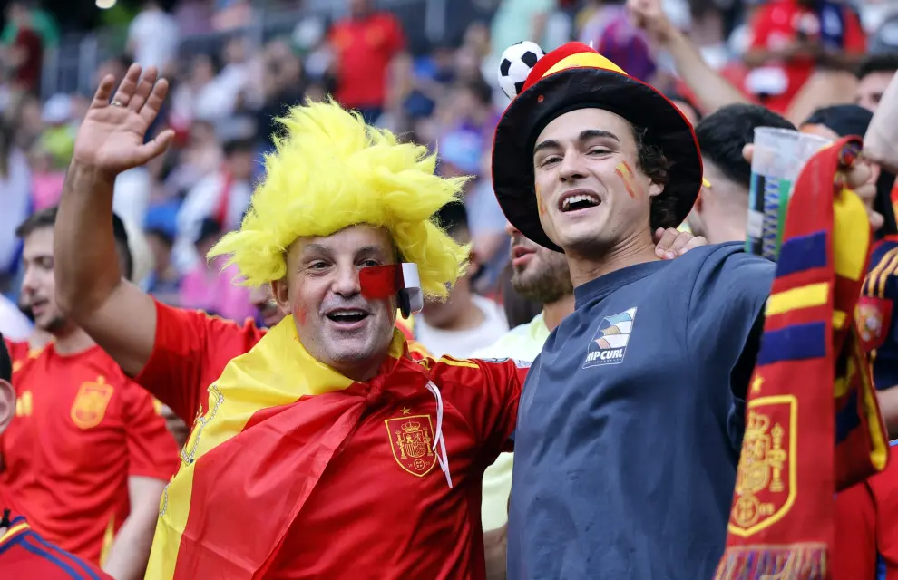 Eurocopa 2024, semifinales: partido España-Francia, en el Allianz Arena de Múnich