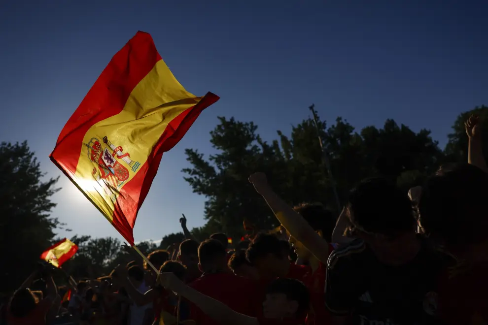 Eurocopa 2024, semifinales: partido España-Francia, en el Allianz Arena de Múnich