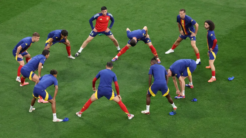 Eurocopa 2024, semifinales: partido España-Francia, en el Allianz Arena de Múnich