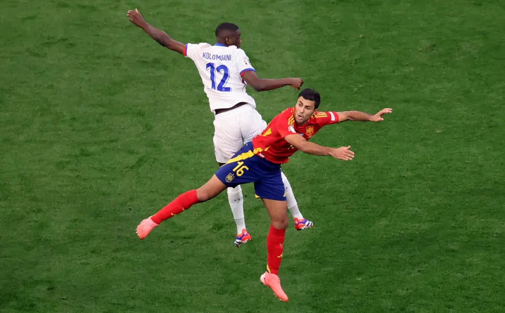 Eurocopa 2024, semifinales: partido España-Francia, en el Allianz Arena de Múnich