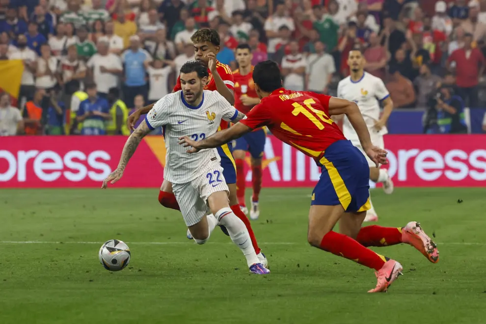 Eurocopa 2024, semifinales: partido España-Francia, en el Allianz Arena de Múnich