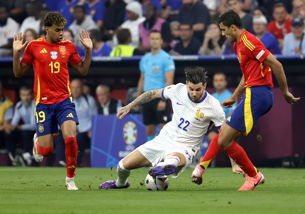 Eurocopa 2024, semifinales: partido España-Francia, en el Allianz Arena de Múnich