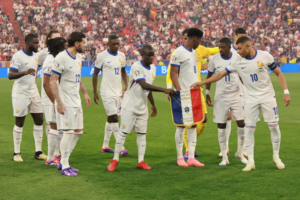 Eurocopa 2024, semifinales: partido España-Francia, en el Allianz Arena de Múnich