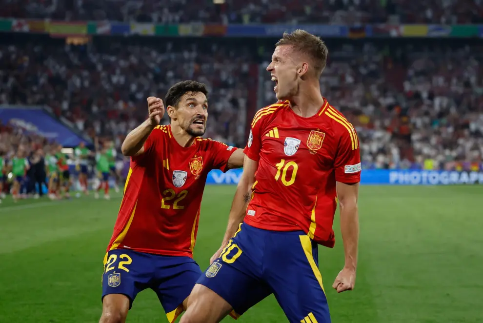 Eurocopa 2024, semifinales: partido España-Francia, en el Allianz Arena de Múnich