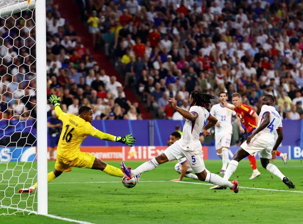 Eurocopa 2024, semifinales: partido España-Francia, en el Allianz Arena de Múnich