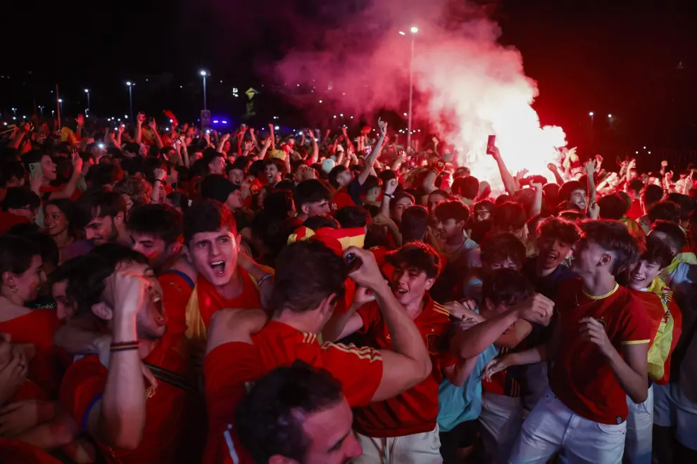 Eurocopa 2024, semifinales: partido España-Francia, en el Allianz Arena de Múnich