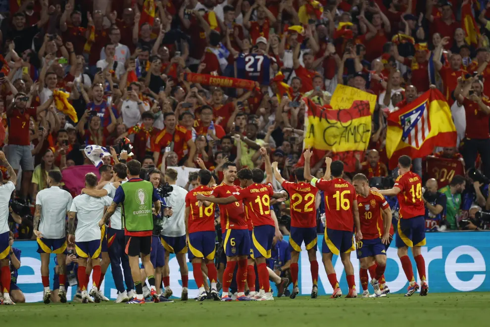 Eurocopa 2024, semifinales: partido España-Francia, en el Allianz Arena de Múnich