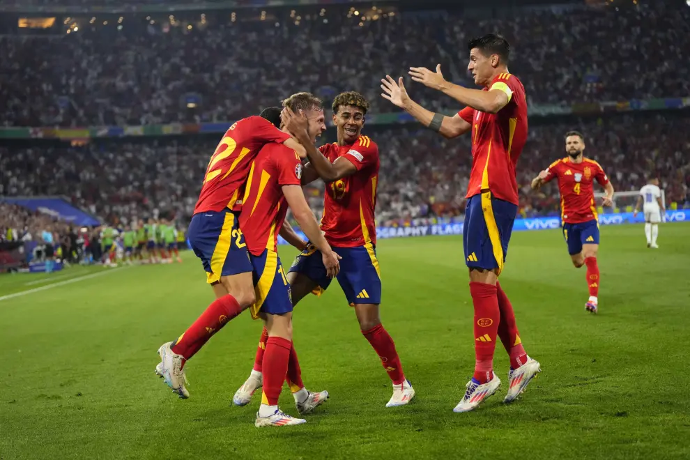 Eurocopa 2024, semifinales: partido España-Francia, en el Allianz Arena de Múnich