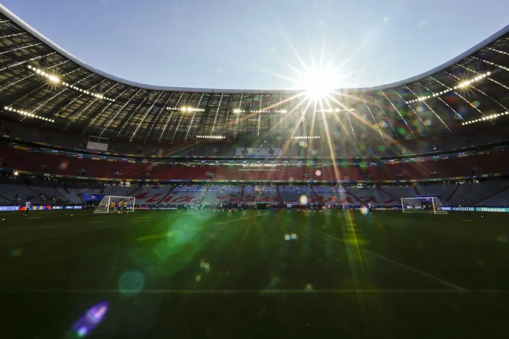 Eurocopa 2024, semifinales: partido España-Francia, en el Allianz Arena de Múnich