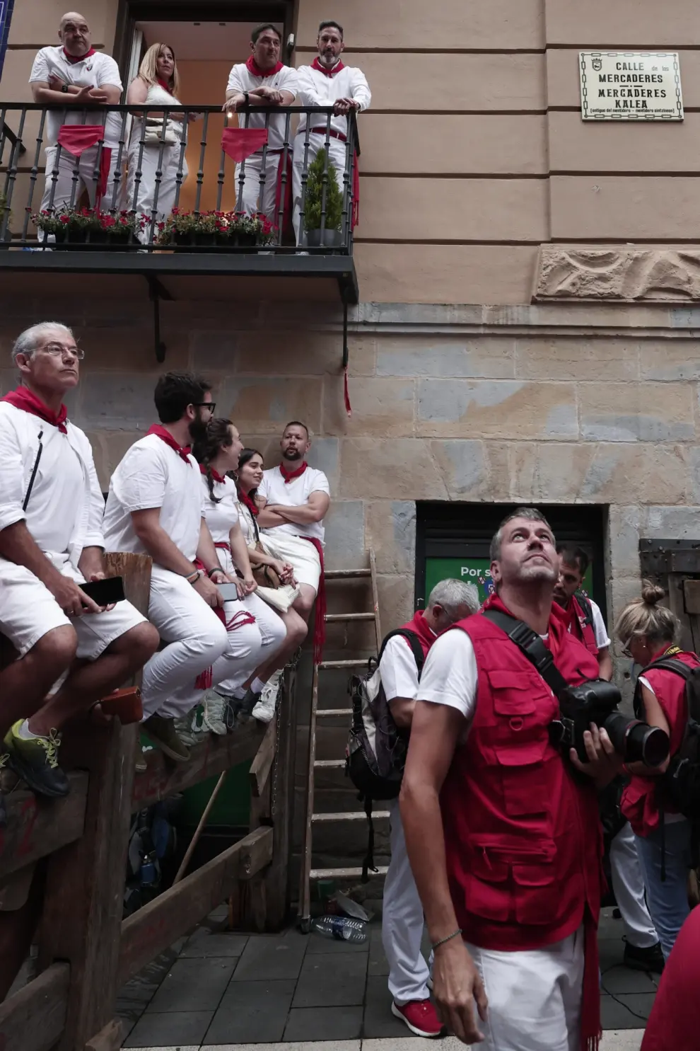 Tercer encierro de San Fermín 2024.