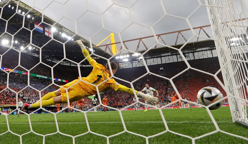 Eurocopa 2024, semifinal: Países Bajos-Inglaterra, en el estadio Singla Iduna Park de Dortmund