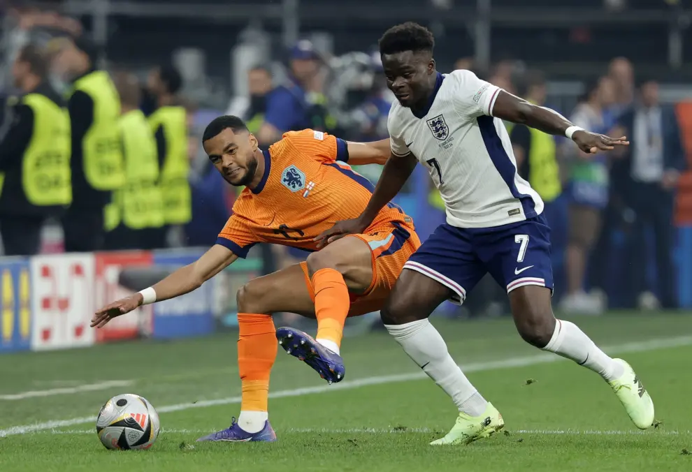 Eurocopa 2024, semifinal: Países Bajos-Inglaterra, en el estadio Singla Iduna Park de Dortmund