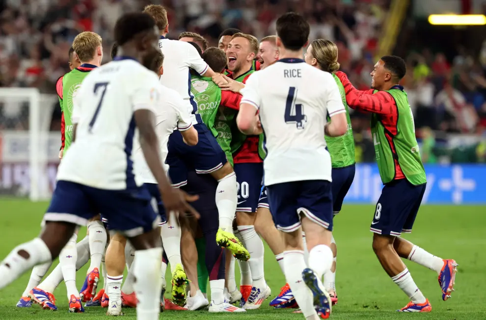 Eurocopa 2024, semifinal: Países Bajos-Inglaterra, en el estadio Singla Iduna Park de Dortmund