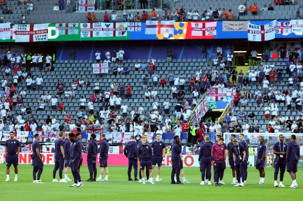 Eurocopa 2024, semifinal: Países Bajos-Inglaterra, en el estadio Singla Iduna Park de Dortmund