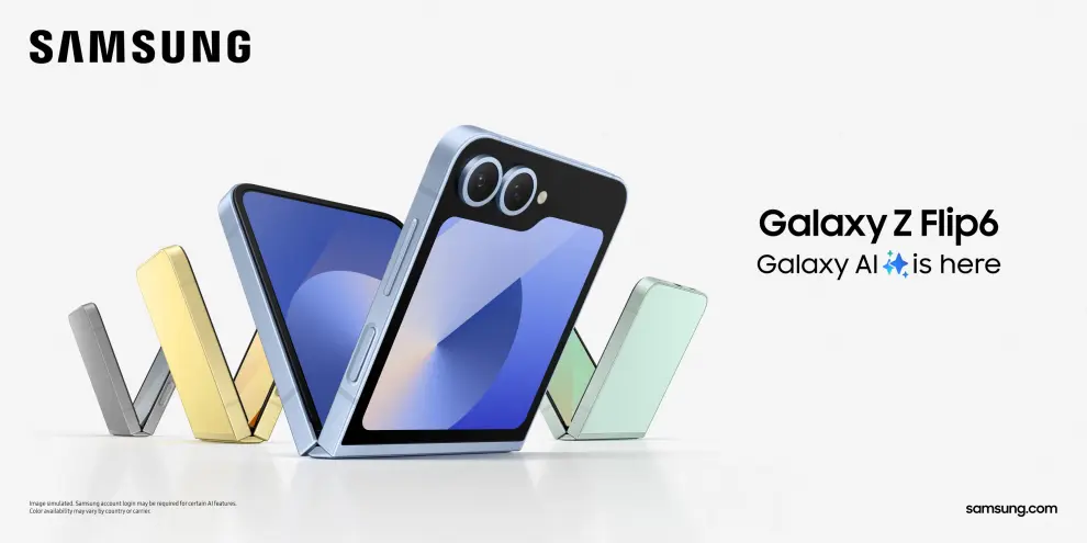 Fotos de la nueva galaxia de Samsung: Z Flip 6, Z Fold 6, Watch 6, Watch Ultra y los nuevos auriculares