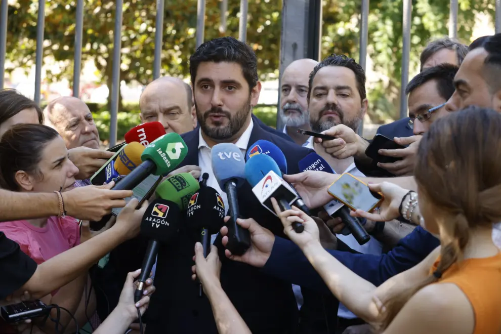Alejandro Nolasco anuncia su dimisión como vicepresidente del Gobierno de Aragón tras la ruptura de Vox con el PP
