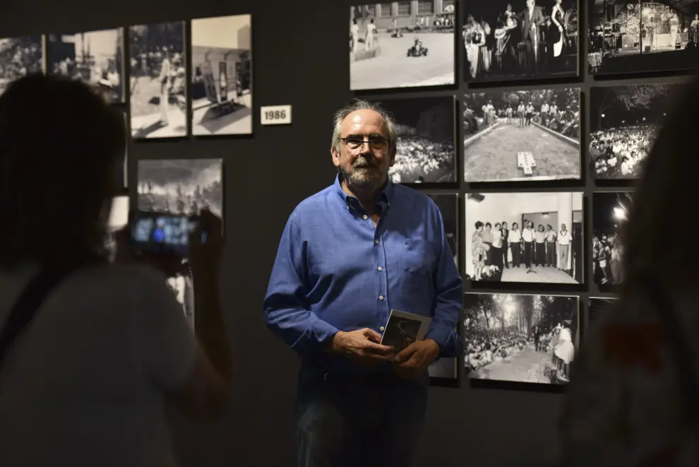 La exposición 'San Lorenzo, fiestas irrepetibles', puede verse hasta el 31 de agosto en el Centro Cultural Manuel Benito Moliner.