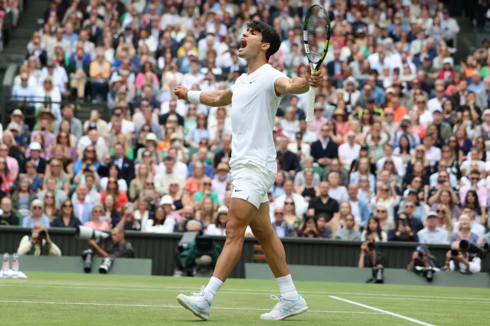 Semifinal de Wimbledon: partido Carlos Alcaraz-Daniil Medvedev