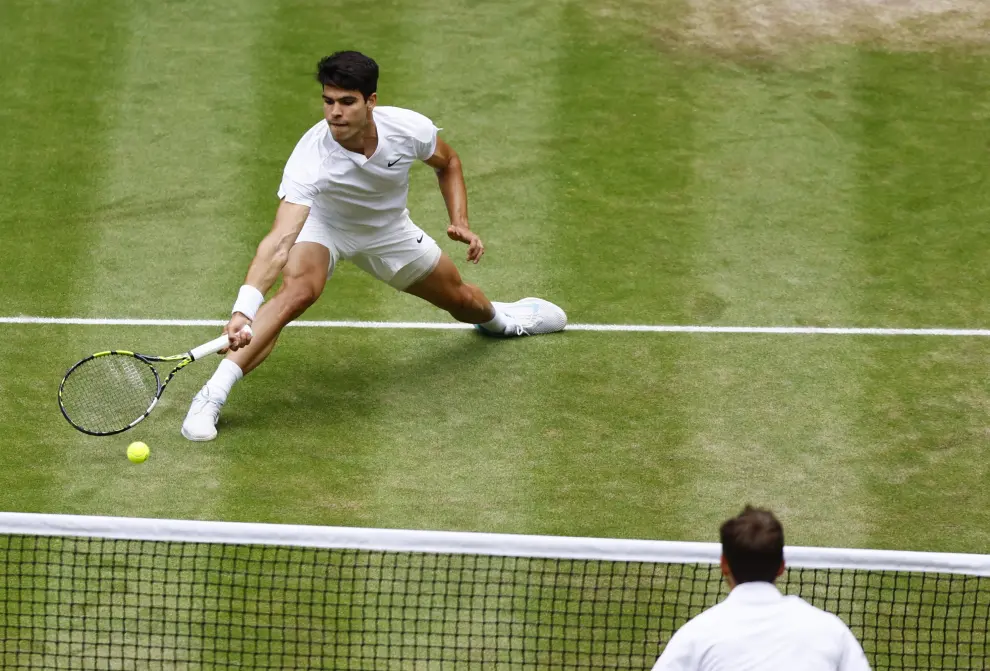 Semifinal de Wimbledon: partido Carlos Alcaraz-Daniil Medvedev