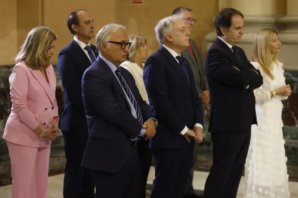 Toma de posesión de los cargos de los nuevos consejeros del Gobierno de Aragón