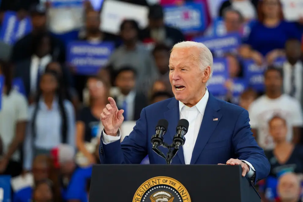 Elecciones en Estados Unidos: acto de campaña de Joe Biden en Detroit, en el decisivo estado de Michigan