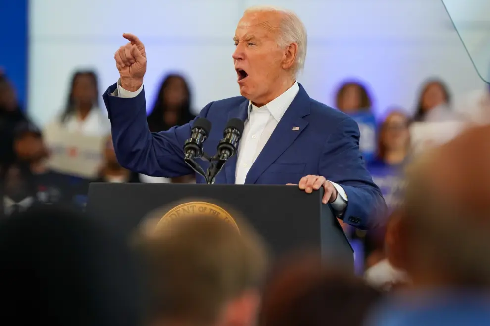 Elecciones en Estados Unidos: acto de campaña de Joe Biden en Detroit, en el decisivo estado de Michigan