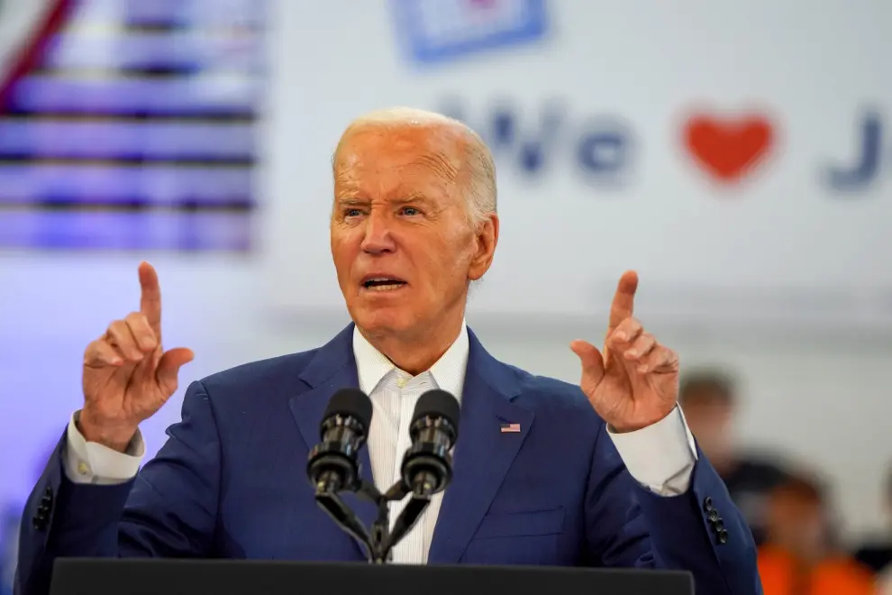 Elecciones en Estados Unidos: acto de campaña de Joe Biden en Detroit, en el decisivo estado de Michigan