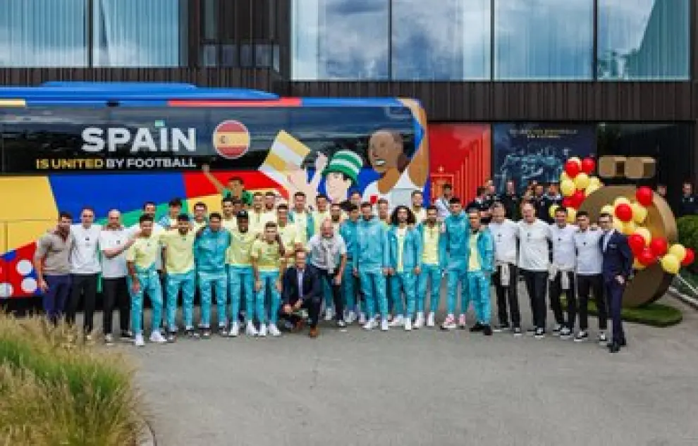 La selección española, preparada para le final de la Eurocopa