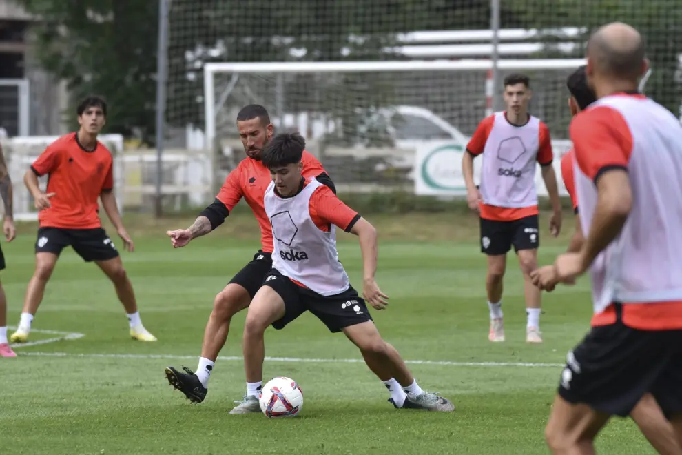 Los azulgranas no se han entrenado este domingo y han acudido a la localidad de Campo para realizar una actividad de ráfting.