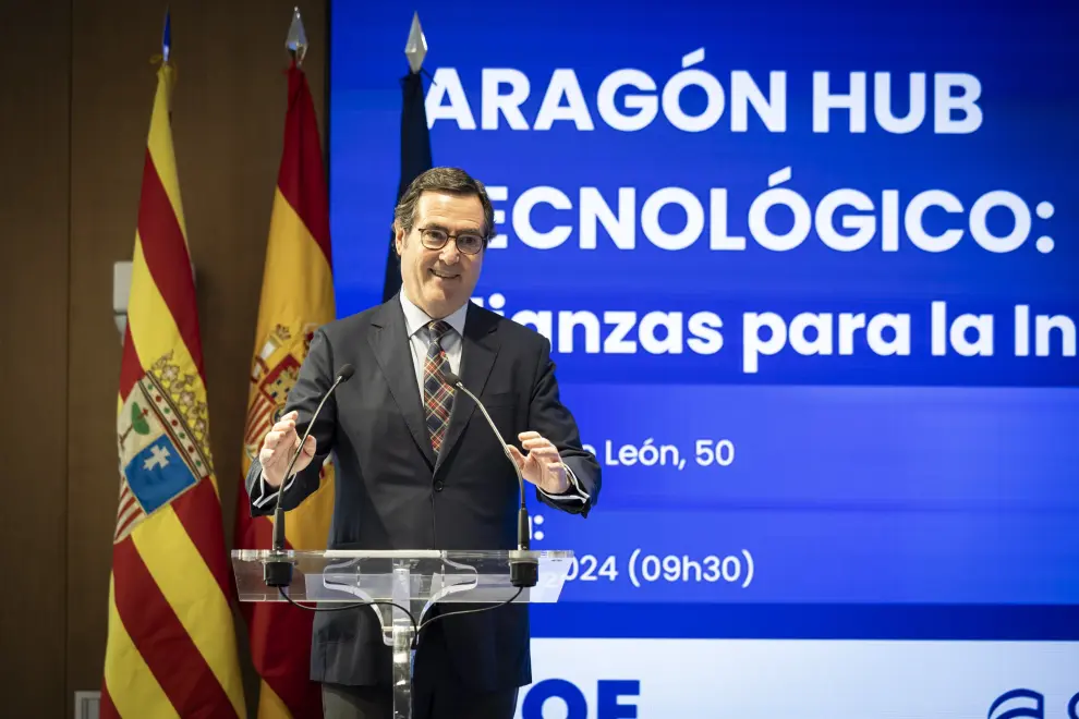 Presentación en Madrid del proyecto 'Aragón Hub Tecnológico'