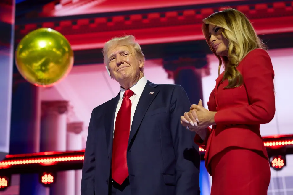 Donald Trump confirma su candidatura a presidente de Estados Unidos en la Convención Republicana en Milwaukee.