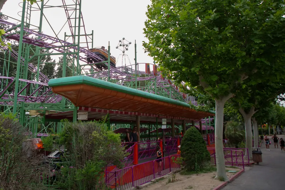 Una de las atracciones del parque, que abrió sus puertas el 1 de agosto de 1974 en los Pinares de Venecia.