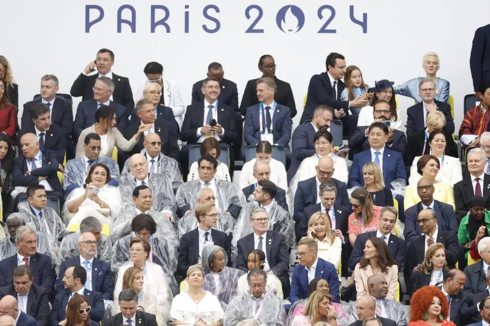 Ceremonia de apertura de los Juegos Olímpicos de París 2024 FRANCIA PARIS 2024 INAUGURACIÓN