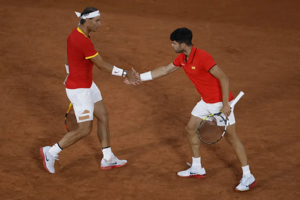 Tenis Juegos Olímpicos de Paris: pareja de dobles de Rafa Nadal y Carlos Alcaraz.